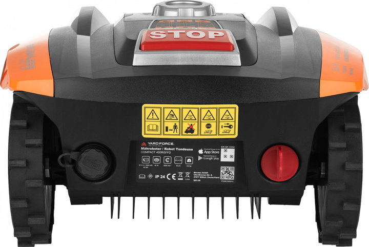 Робот-газонокосарка Yard Force COMPACT400m WiFi YF-RC400RIS (6939500732606) - зображення 7