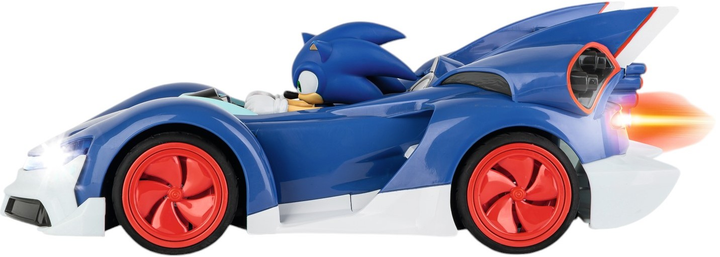 Машинка на радіокеруванні Carrera Team Sonic Racing - Sonic Performance Version (9003150136224) - зображення 5
