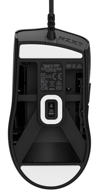 Mysz NZXT LIFT 2 Ergo USB Black (5056547203744) - obraz 2