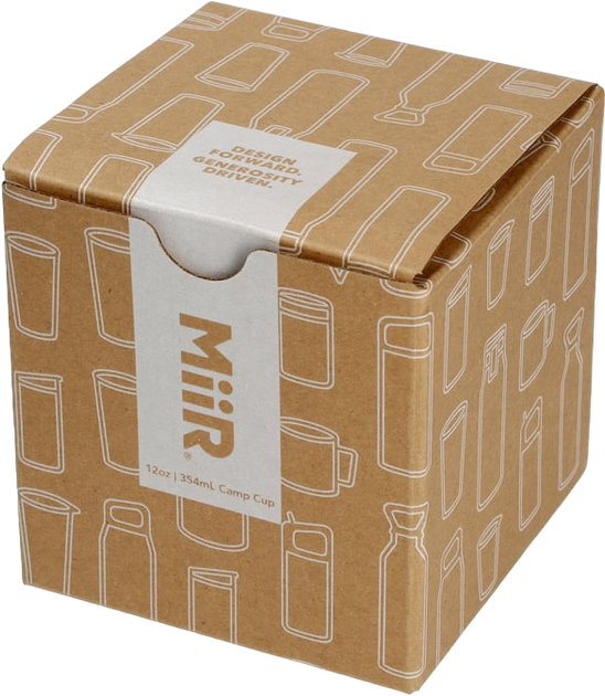 Kubek kempingowy MiiR czarny 350 ml (840150800507) - obraz 4
