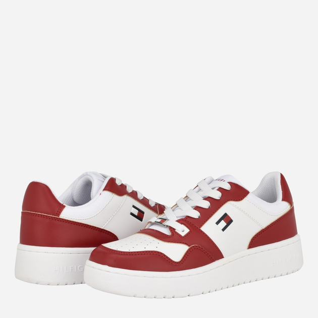 Женские кроссовки Tommy Hilfiger 606549568 37.5 (7) 25 см Белый/Красный (1159814712) 