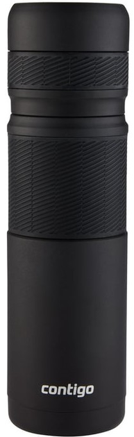 Термос Contigo Thermalock Black Matte 740 мл (840276159855) - зображення 1