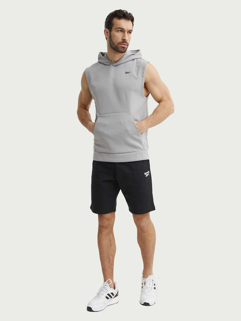 Шорти короткі чоловічі Reebok Identity Smal 100202826 2XL Чорні (1200143503959) - зображення 3