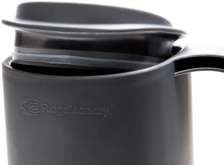 Термокружка RidgeMonkey ThermoMug 400ml, серый, 130x120x90 мм (9168.00.80) - изображение 3