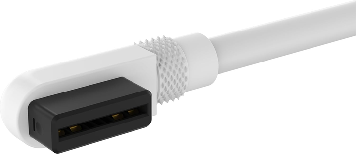 Kabel Corsair iCUE LINK 200 mm 90° 2 Pack White (840006670520) - obraz 4