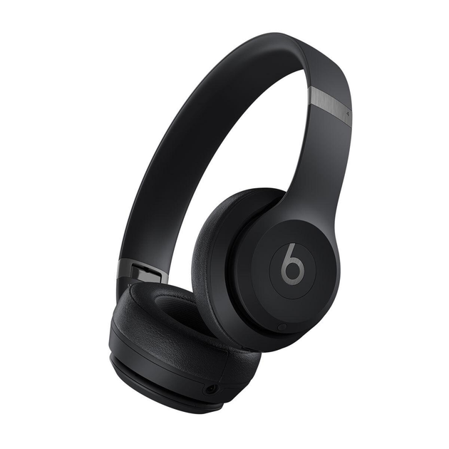 Беспроводные наушники Beats Solo 4 Matte Black (черные) MUW23 - изображение 2
