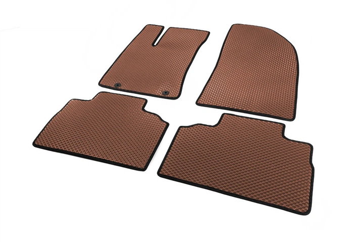 Автоковрики Digital Designs BYD Seagull 4 шт Коричневый (2249621942) - изображение 2