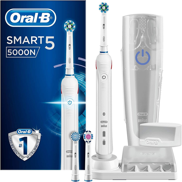 Szczoteczka elektryczna do zębów Oral-b Braun Smart 5 5000N (4210201161585) - obraz 1