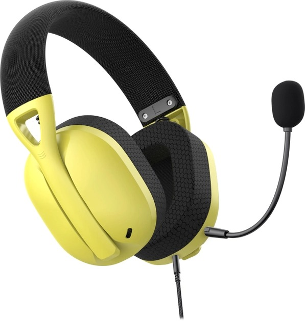 Навушники гарнiтура Hator Hyperpunk 2 Black/Yellow чорний/жовтий (479102)