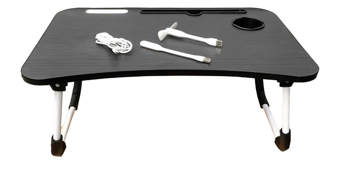 Деревянный стол Laptop Table Multifunctional для ноутбука с фонариком ...