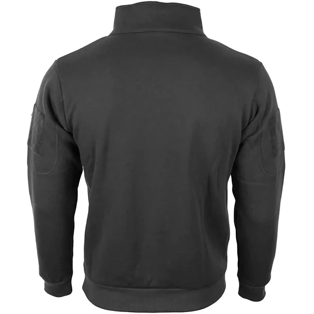 Кофта тактична Чорна Mil-Tec Tactical Sweatshirt 11472502 - М - зображення 6