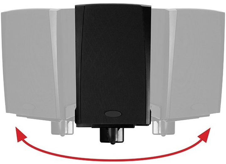 Uchwyt ścienne do głośnika B-Tech BT77/B 1MBTG011 Black (5019318047701) - obraz 3