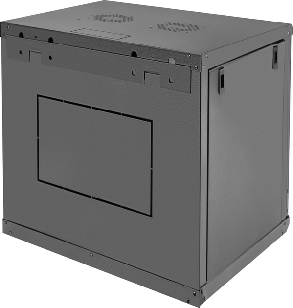 Шафа підвісна серверна Digitus Dynamic Basic 19'' 12U 600x450 RAL 9005 (DN-19 12-U-EC-SW) - зображення 3
