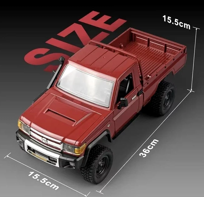 Машинка на радіокеруванні MN82 Toyota Land Cruiser 79 1:12