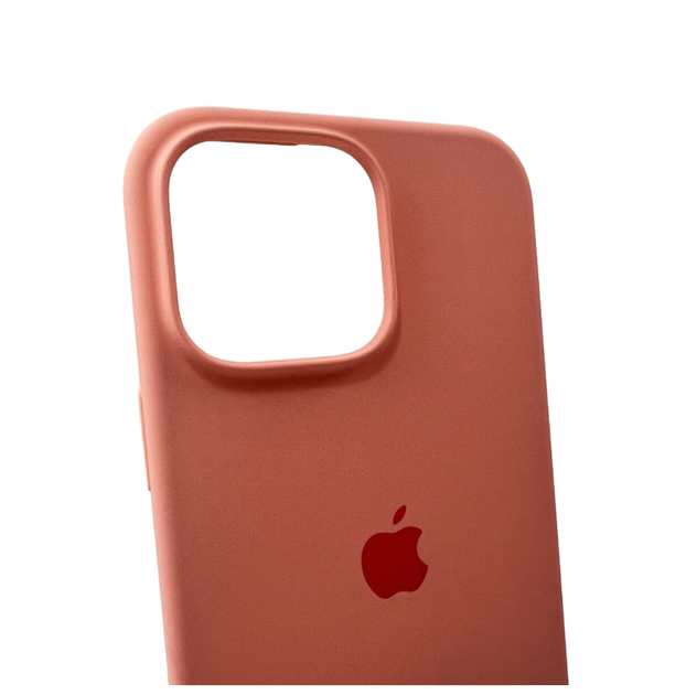 Защитный чехол-накладка Silicone Full Case AA Open Cam для Apple iPhone 16 Pro Max Grapefruit (FullOpeAAi16PM-37) - Фото 5 Защитный чехол-накладка Silicone Full Case AA Open Cam для Apple iPhone 16 Pro Max Grapefruit (FullOpeAAi16PM-37) - изображение 5
