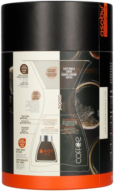 Izolowany ekspres do kawy Asobu Pourover czarny 1 l (842591029271) - obraz 9