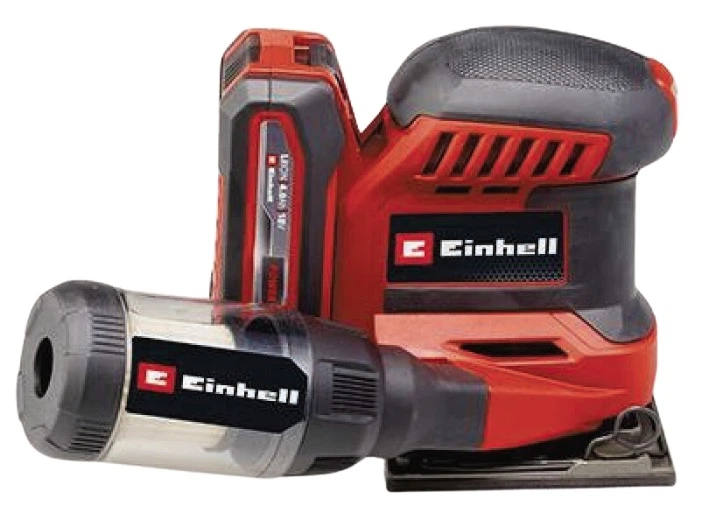 Вібраційна акумуляторна шліфмашина Einhell X-Change TE-OS 18/113 3X Li - Solo (4460730) - зображення 3