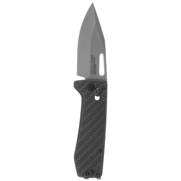 Ніж складний SOG Ultra XR carbon/graphite чорний/сірий - зображення 1