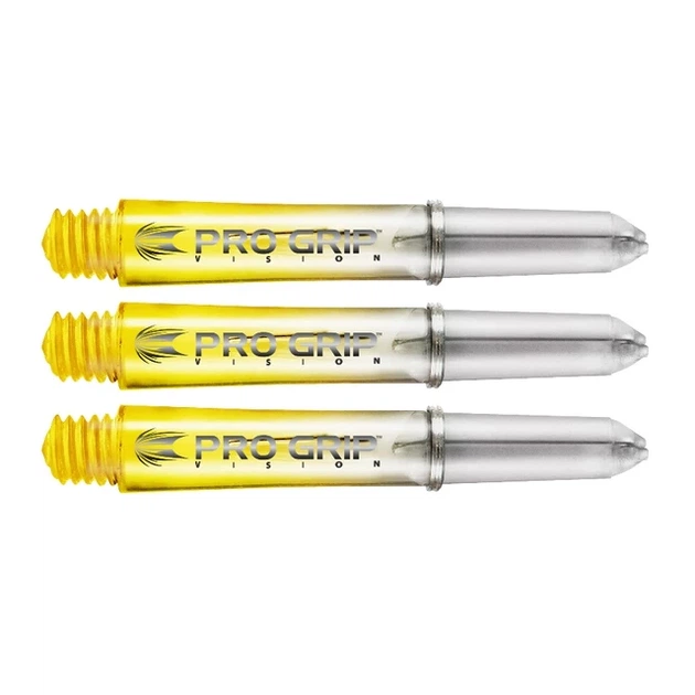 Наконечники для дротиків Shaft Target Grip Vision Yellow Short – 3 шт - зображення 3