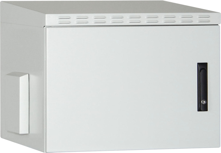 Шафа підвісна серверна Digitus Wall Mounting Cabinets IP55 19'' 7U 600x600 RAL 7035 (DN-19 07U-6/6-I-OD) - зображення 1