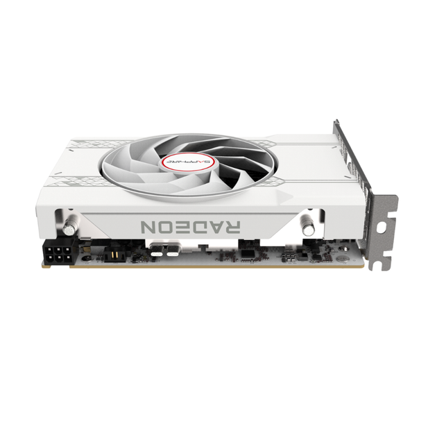 Видеокарта Sapphire AMD RX 6500 XT ITX GAMING OC 4GB 18000 Мгц (11314-04-20G) Белый - изображение 6