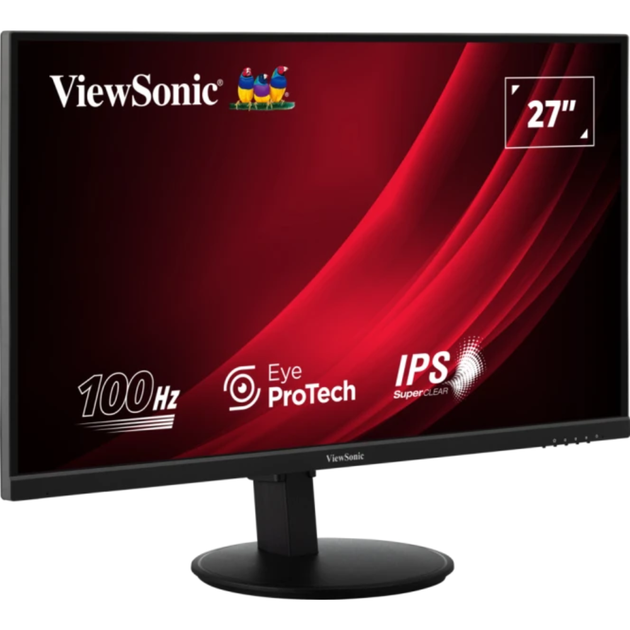 Монитор игровой 27" ViewSonic VG2709-2K-MHD-2 IPS 2560х1440 поворотный экран Black - изображение 2