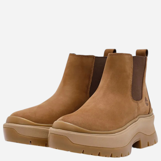 Sztyblety damskie skórzane Timberland Roxie Lane TB0A28XMEM71 38 (7US) 24 cm Brązowe (197065958954) - obraz 5