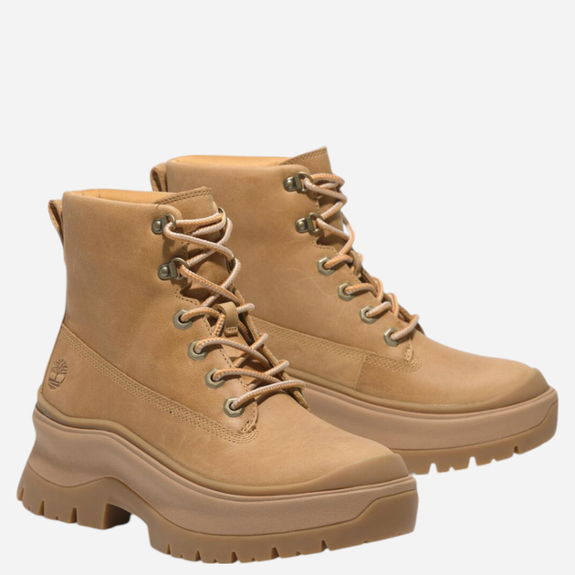 Жіночі черевики високі Timberland Roxie Lane TB0A295JEN11 41.5 (10US) 27 см Жовті (197065862060) - зображення 2