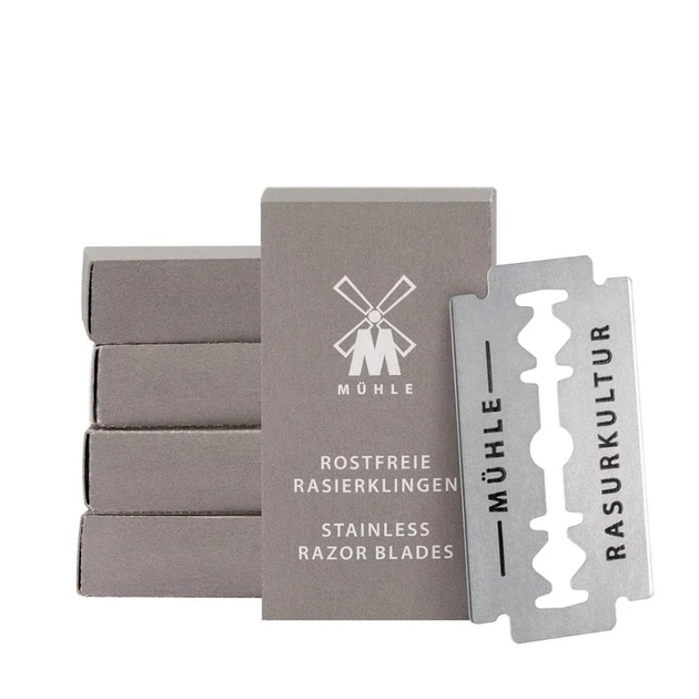Леза Muehle Stainless Razor Blades 50 шт - Фото 1 Леза Muehle Stainless Razor Blades 50 шт - изображение 1