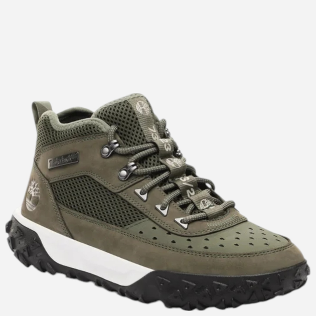 Buty trekkingowe męskie za kostkę Timberland GreenStride Motion 6 TB0A5VCVA581 44 (10US) 28 cm Zielone (196249560365) - obraz 4