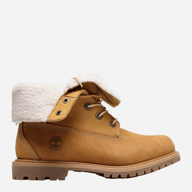 Жіночі зимові черевики високі Timberland Authentic TB18329R2311 38 (7US) 24 см Жовті (197065984458) - зображення 1