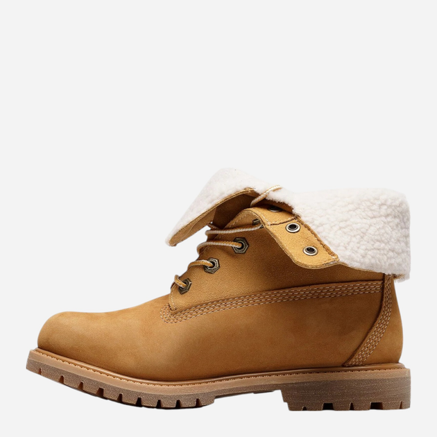 Жіночі зимові черевики високі Timberland Authentic TB18329R2311 41.5 (10US) 27 см Жовті (197065986704) - зображення 3