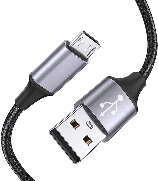 Кабель Montis USB Type A - micro-USB 2.0 2 м (MON/MT049) - зображення 3