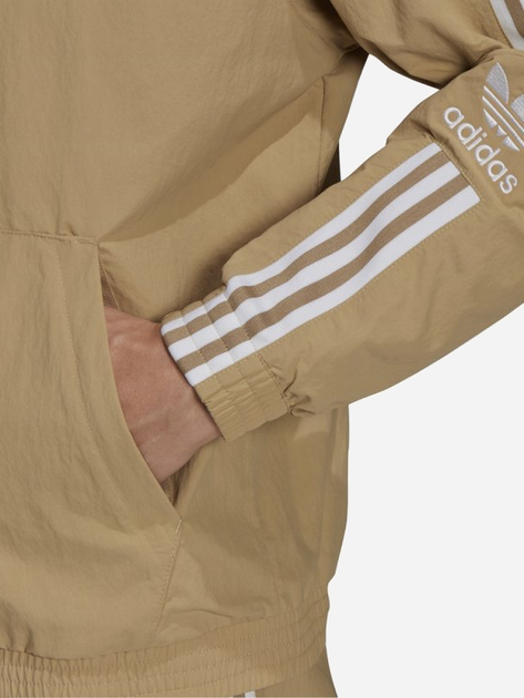 Спортивні кофти чоловічі adidas Lock Up Tt H41389 XL Бежева (4064055158389) - зображення 4