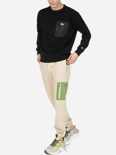 Спортивні штани чоловічі Fila FAM0275-70007 M Бежеві (4064556379269) - зображення 3