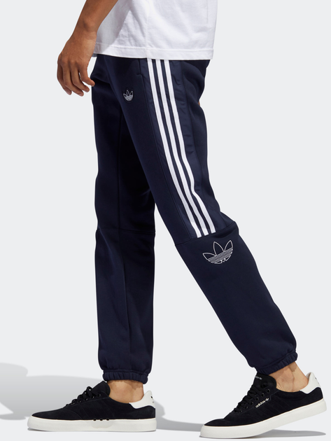 Спортивні штани чоловічі adidas Outline Sp Flc EJ8792 S Темно-сині (4061619490312) - зображення 3