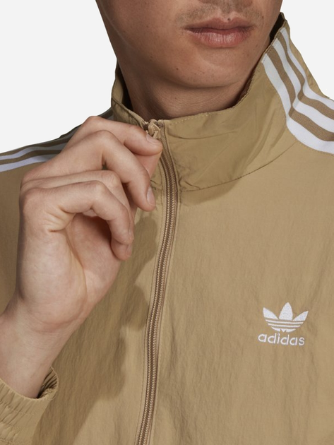Спортивні кофти чоловічі adidas Lock Up Tt H41389 M Бежева (4064055158372) - зображення 5