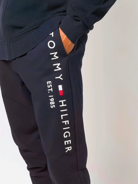 Spodnie dresowe męskie Tommy Hilfiger W0MW08388DW5 L Ciemnogranatowe (8720111201494) - obraz 4