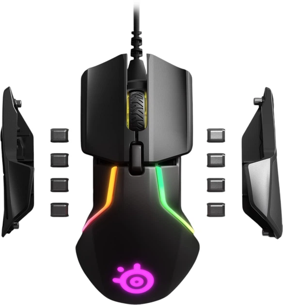 Mysz SteelSeries Rival 600 USB Black (5707119032568) - obraz 7