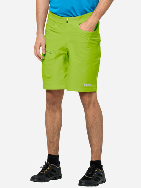 Spodenki sportowe męskie Jack Wolfskin Tourer Shorts M 1507231-4150 50 Jasnozielone (4064993663648) - obraz 1