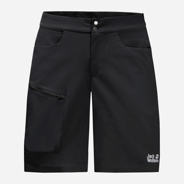 Spodenki sportowe męskie Jack Wolfskin Tourer Shorts M 1507231-6000 58 Czarne (4064993142747) - obraz 6