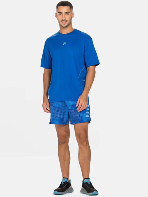 Футболка спортивна чоловіча Fila FAM0281-50031 S Синя (4064556418012) - зображення 3