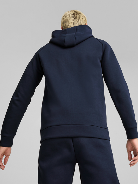 Спортивна кофта чоловіча Puma Tech FZ Hoodie 62438514 XL Темно-синя (4067981326037) - зображення 2