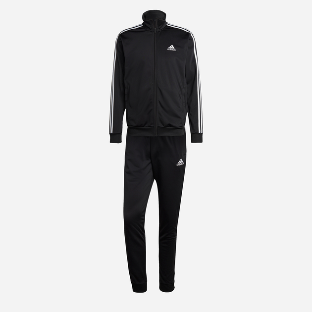 Komplet sportowy męski adidas 3Stripes Tricot Track Suit IC6747 L-Short Czarny (4065432655682) - obraz 8