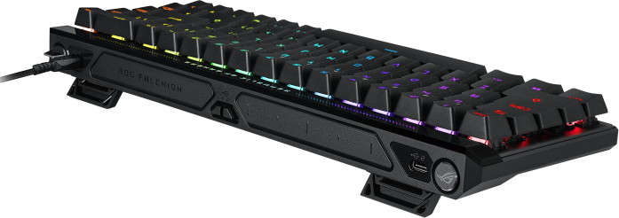 Клавіатура дротова ASUS ROG Falchion Ace HFX USB Black (90MP03VE-BKUA20) - зображення 5