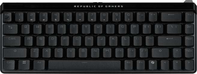 Клавіатура дротова ASUS ROG Falchion Ace HFX USB Black (90MP03VE-BKUA20) - зображення 7