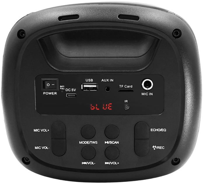 Głośnik przenośny Squeak BeatFlow Bluetooth 5.0 + EDR SQ1005 (5905610707057) - obraz 4