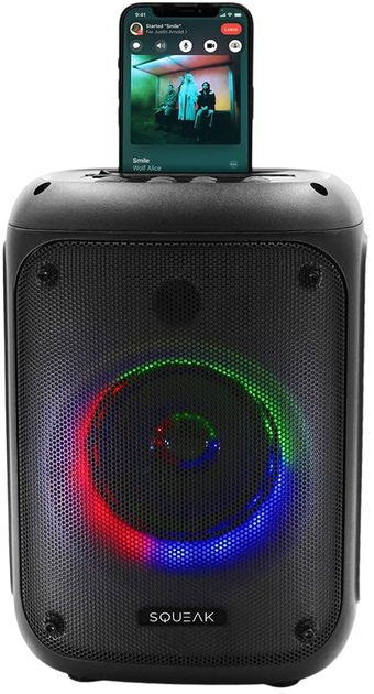 Głośnik przenośny Squeak BeatFlow Bluetooth 5.0 + EDR SQ1005 (5905610707057) - obraz 6