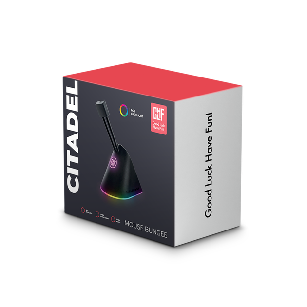 Держатель для кабеля GLHF Citadel Colorful RGB, 3 цветные клипсы, белый (FGLMB22BKCTDLRGB3) - Фото 4 Держатель для кабеля GLHF Citadel Colorful RGB, 3 цветные клипсы, белый (FGLMB22BKCTDLRGB3) - изображение 4