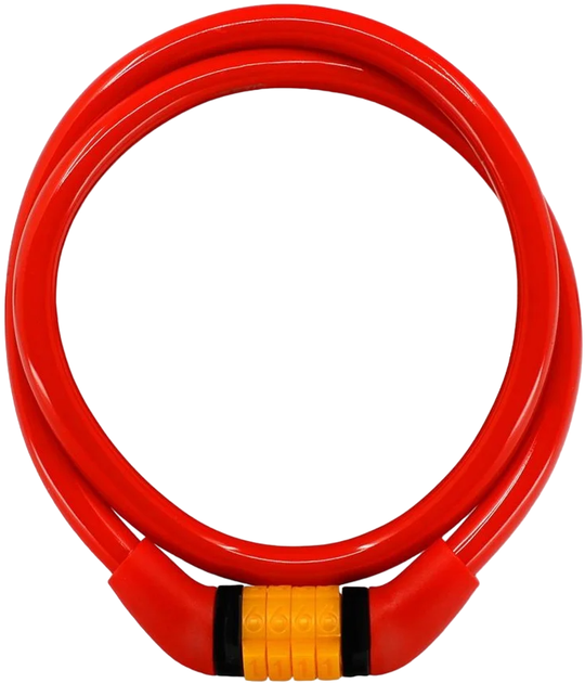 Zapięcie do roweru Crazy Safety 210106-10 Red (5744001766576) - obraz 1